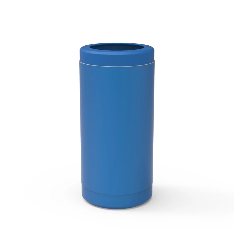 12 унций Stemless изоляцией из нержавеющей стали пива Тонкий Тощий может охладитель