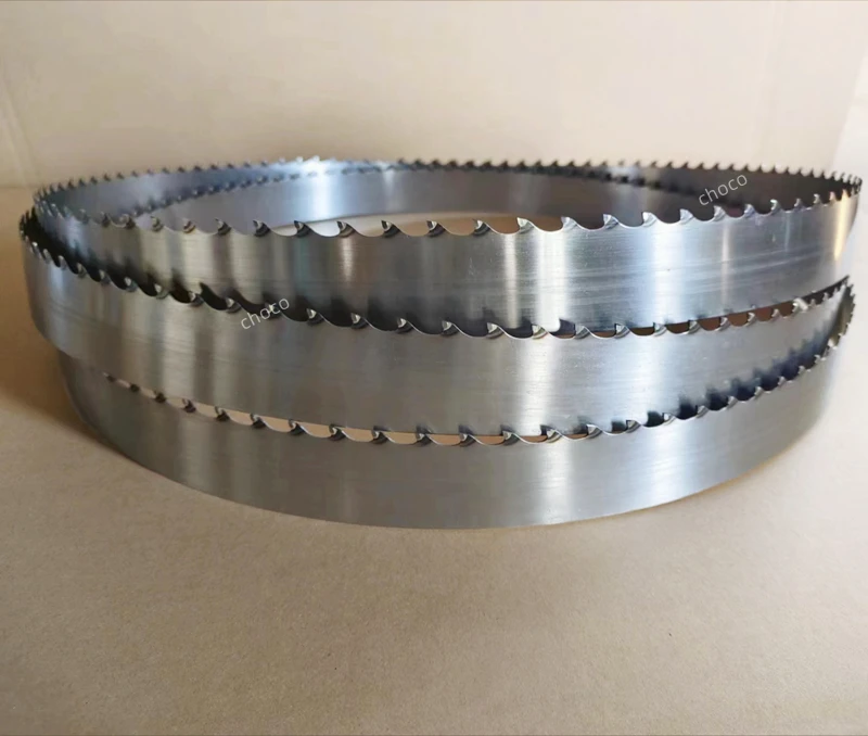 TCT wood carbide band saw blades cutting machine bandsaw blade wood cutting band saw blade