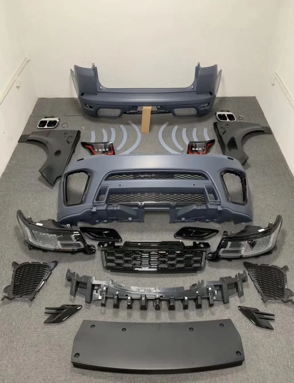 Newest Model Car Upgrade Body Kit Parts For Range Rover Sport L494 2014 Upgrade To 2018-2020 SVR OE L494 Bodykit Sport
