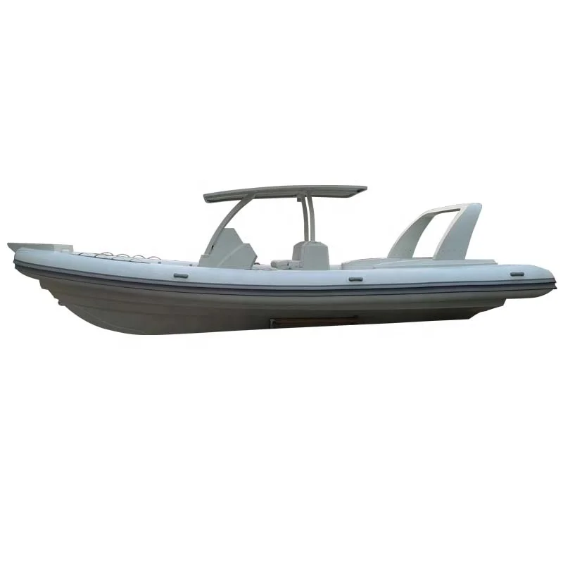 860 28ft Rigid Aluminum  Hypalon PVC RIB Sport Fishing Boat for sale