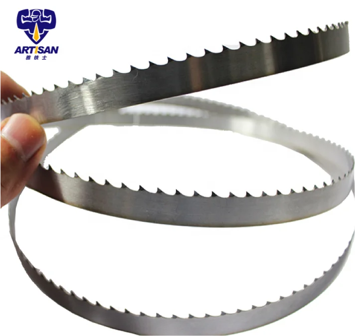 
Manufacture High Quality Fast Teeth Harden Frozen Bandsaw Blade Used Cutting Band Saw And Born Meat For Sale 