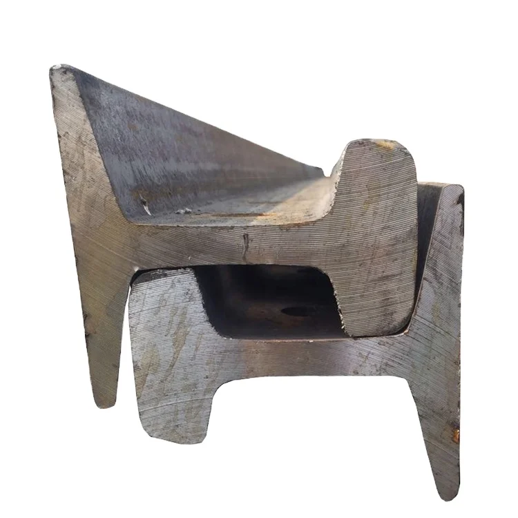 Wholesale Hot Rolled Grooved Heavy Rail and Special Steel Crane Power Rail Sections for Railway Material