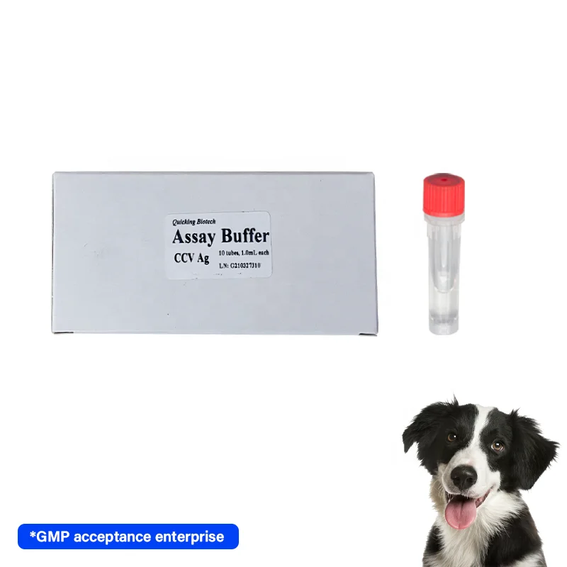 Quickingbio Pet Care Canine CCV Ag Test Kit / Canine Rapid Test / Vet Test Detection Instrument for veterinary detection