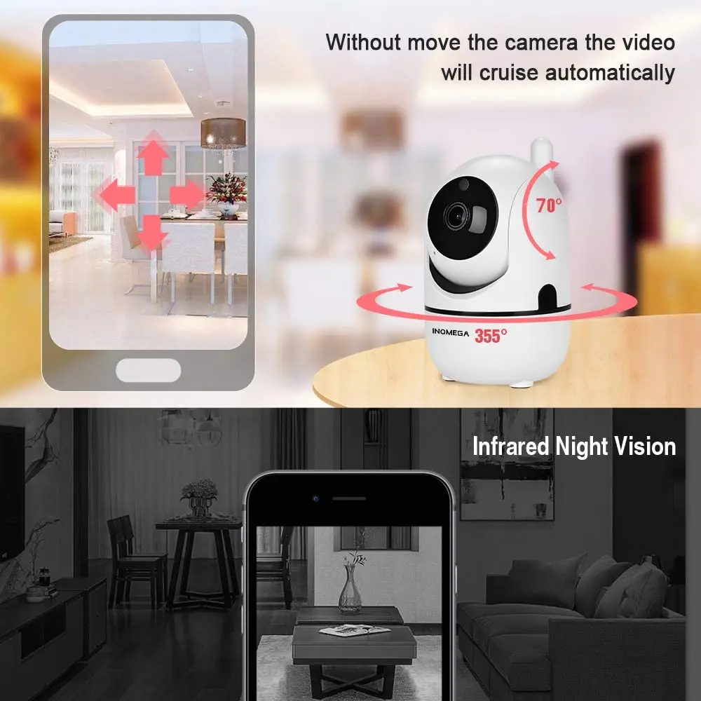  Новый дизайн Smart wifi ip камера наблюдения беспроводной домашнего питомца мониторинг очень небольшой мини cctv 1080p для дома детские & Камера Безопасности