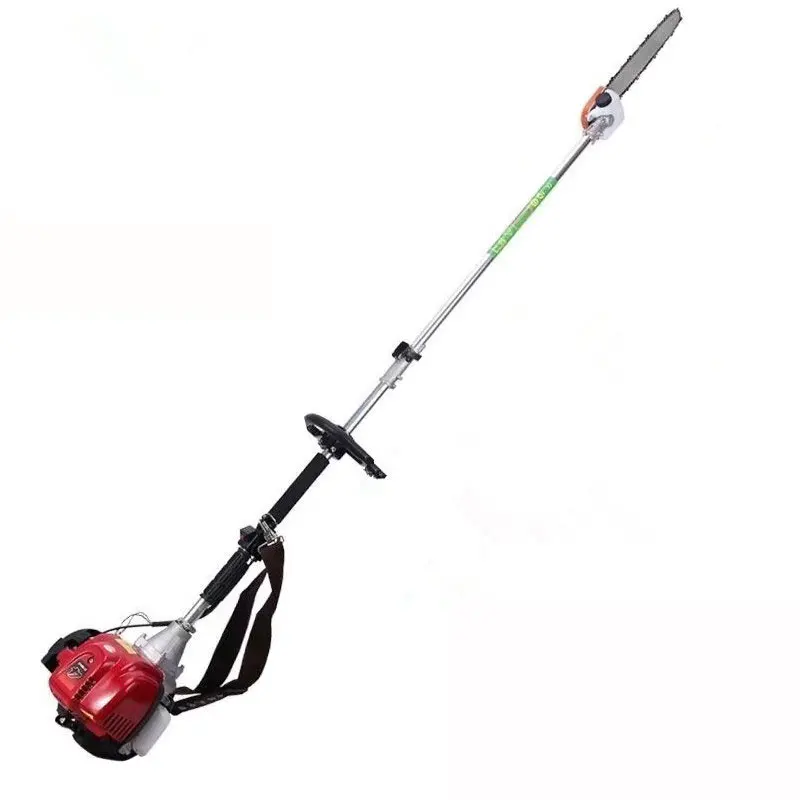 52CC 43CC Petrol Long Pole Multi Function 3 in 1 4 in1 5 in 1 Garden Tool - Brush Cutter Grass Trimmer Chainsaw Hedge Trimmer