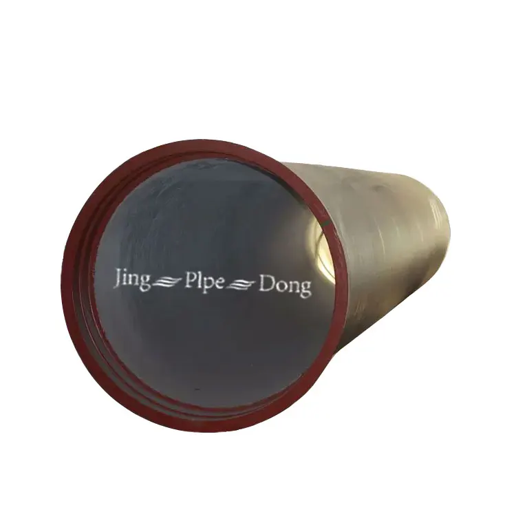 ISO2531 Hot Sale Ductile Iron Pipe For The Transmission Of  Water K7 K8 K9 Wall Thickness Ductile Iron Cast Pipes