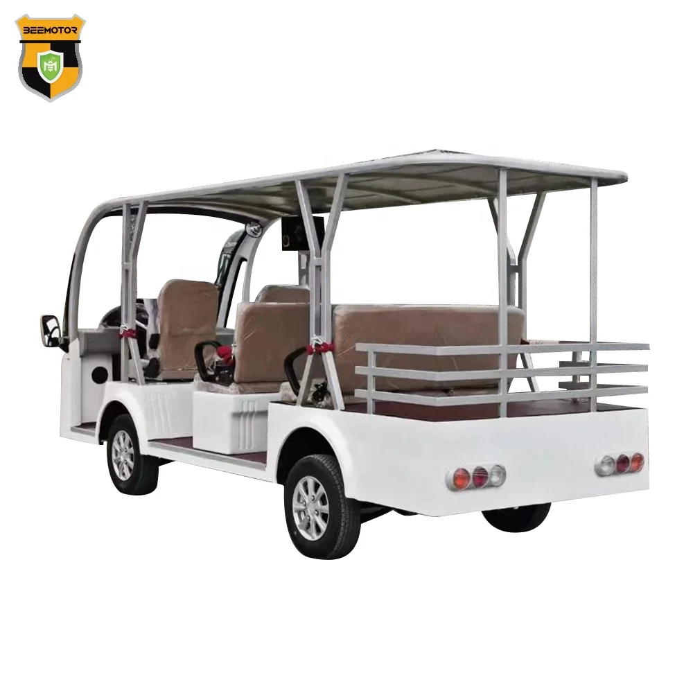 High Performance New Model 8 Seats Battery Powered Mini Electric Shuttle Bus 8 Seat