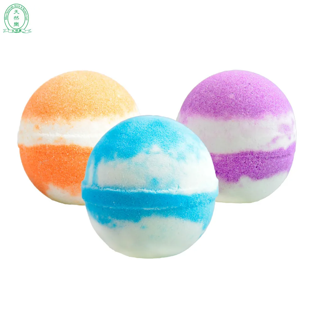 Wholesale & Retail bath bomb set therapy with Essential oil bath fizzy set