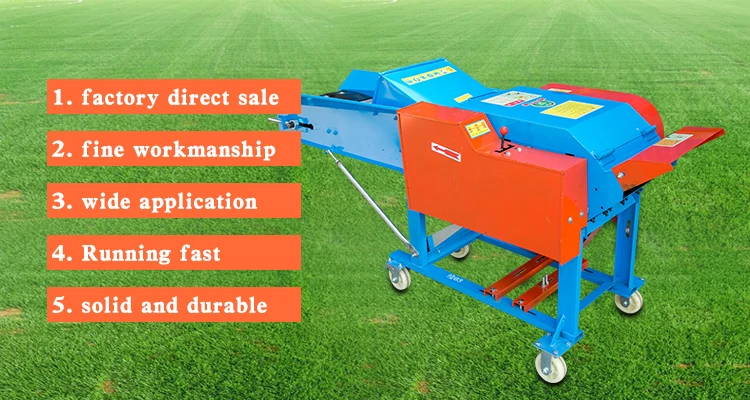 
Hay chaff cutter silage animal feed forage machine corn stalk and chaff chopper 