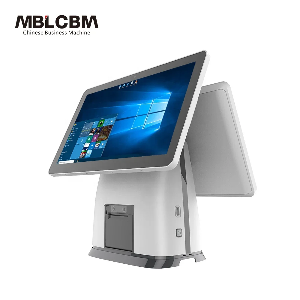 Celeron J1900 CPU good price pos system with 58mm thermal printer