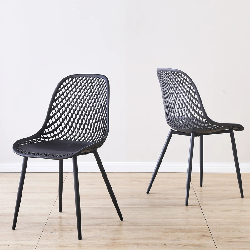 Wholesale Home Nordic Style Dining Room Furniture Leisure Design Dinning Restaurant Plastic Dining Chair for Kitchen