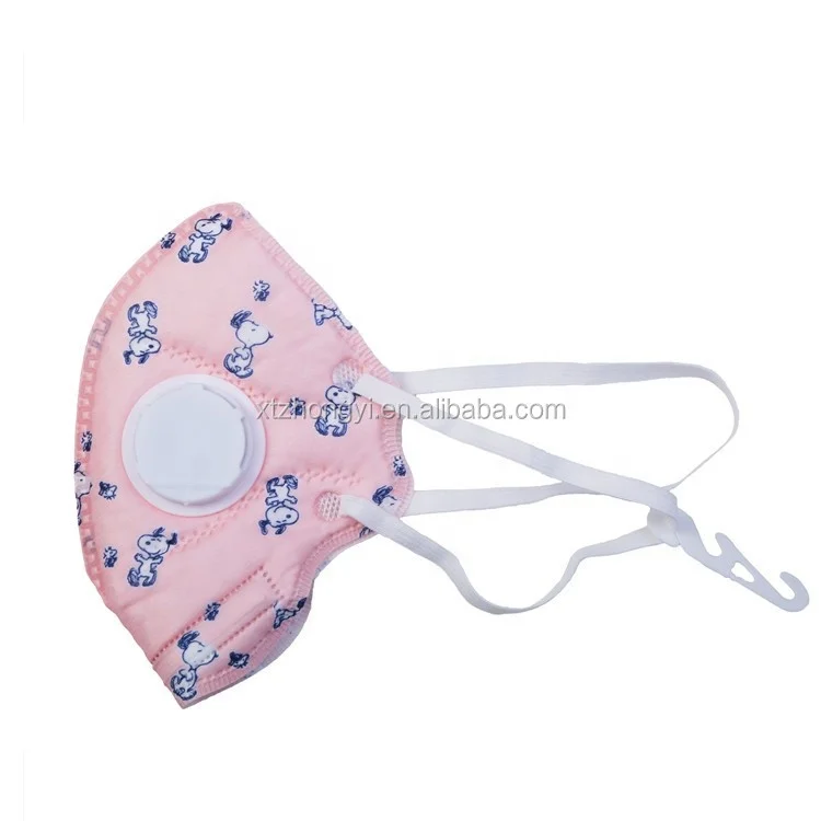 Малый размер для детей одноразовые 5-слойные фанерные KN95 Половина маска из белого цвета от производителя