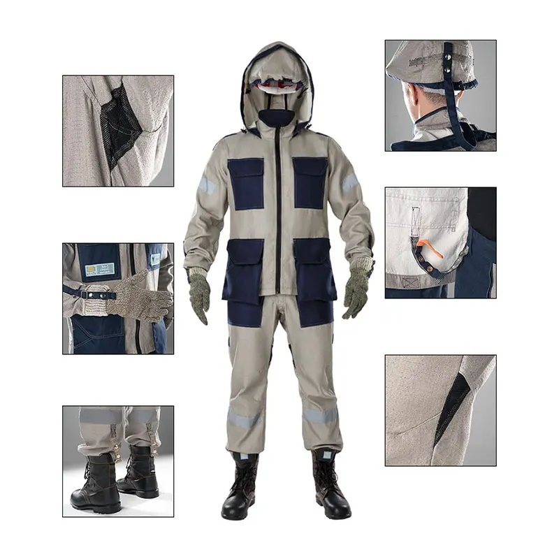 Russian Anti Static Fire Retardant Electrician Oil Coal Mine Workwear