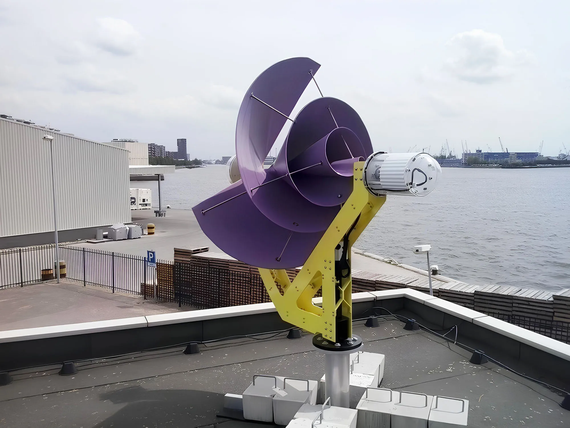 Elege Small Silent Windmill 24V 48V 5kw 10kw Single Three Phase For Urban Environments Home Boat Car Wind Turbine Generator