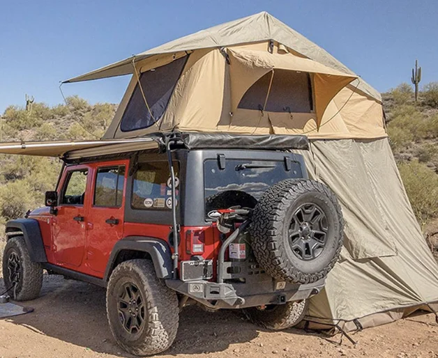 High Quality Car Soft 4 Person Rooftop Tent Camping Roof Top Tent For Sale