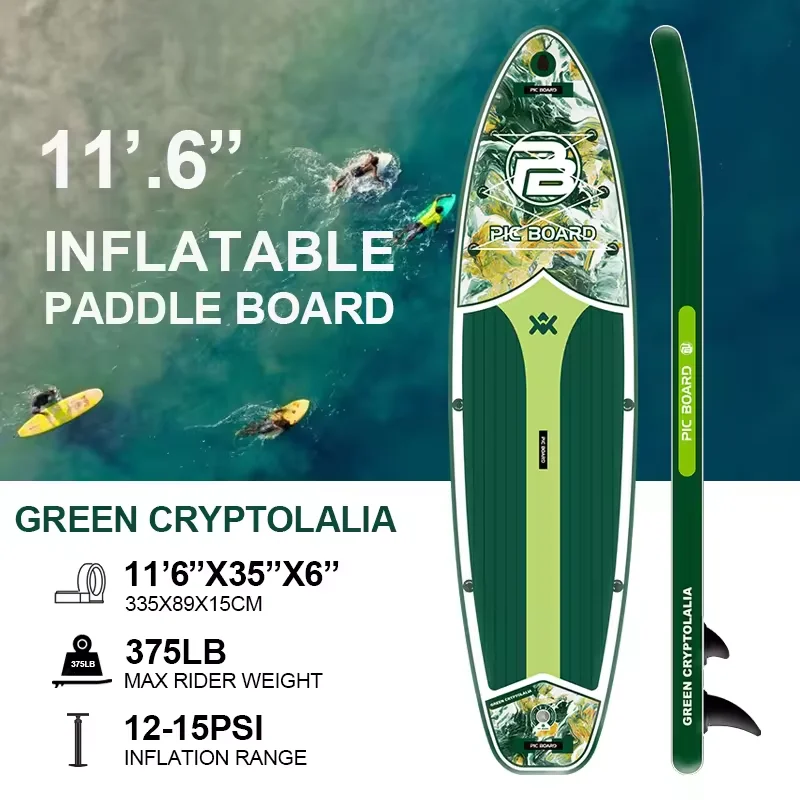 2025 new design Inflatable Super Big stand up Paddle Board Inflatable Big Sup Paddle Board surfboard paddleboard