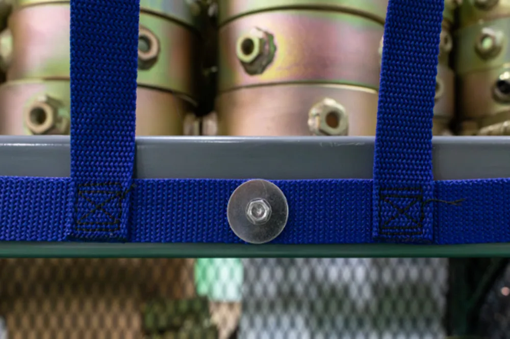 Warehouse Cart Netting 48*24 inch Cargo Protection Flat Webbing Safety Net