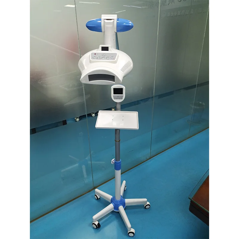 Dental Mobile Teeth Whitening LED Bleaching Machine Accelerator with Tray