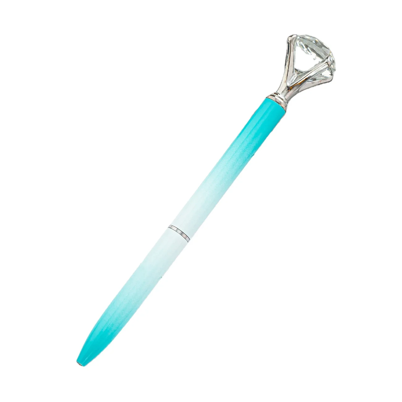 Заводские шариковые ручки со стразами и кристаллами, выдвижная металлическая шариковая ручка с кристаллами, гладко идеально подходит для школы и офиса, подарок для детей