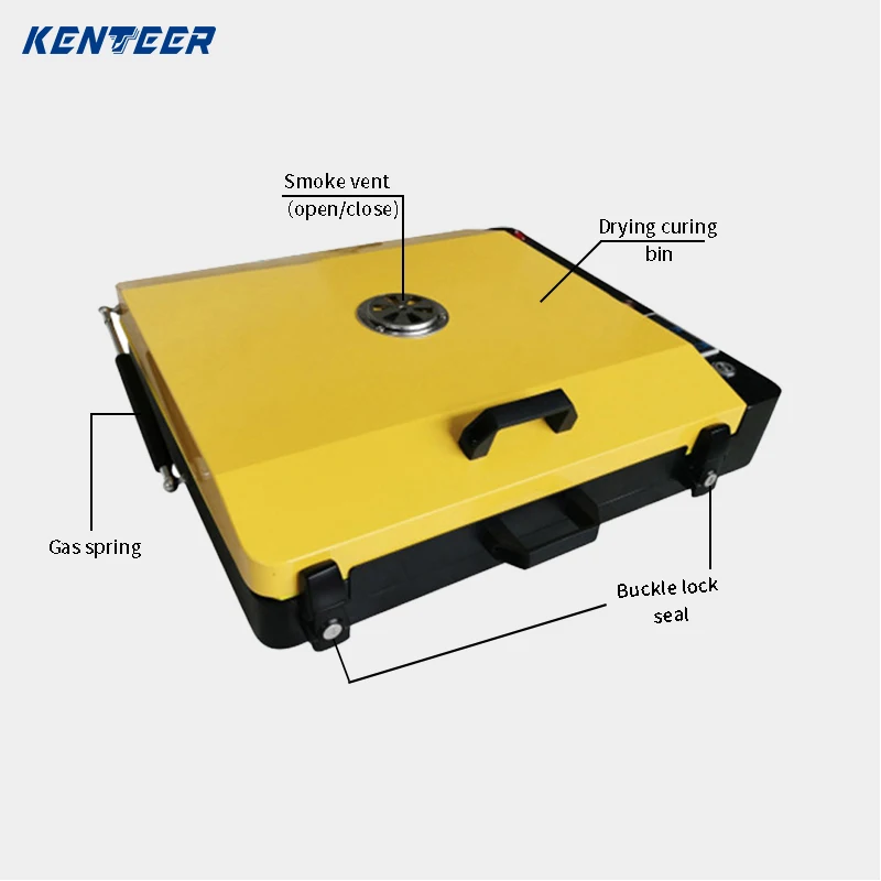 Retailer ink pet film Sheet Oven Dryer hot melt Powder heating DTF 13x19 A2 A1 drying curing Oven dtf a3 printer and oven set
