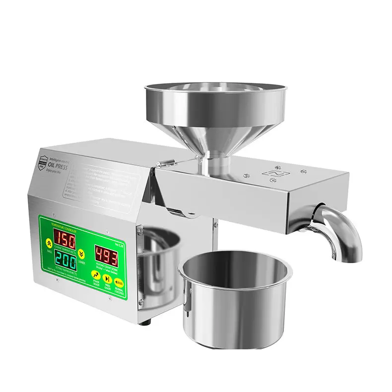 2024 Hand operated small olive oil press castor beans press making oil hot sale oil press machine in Pakistan