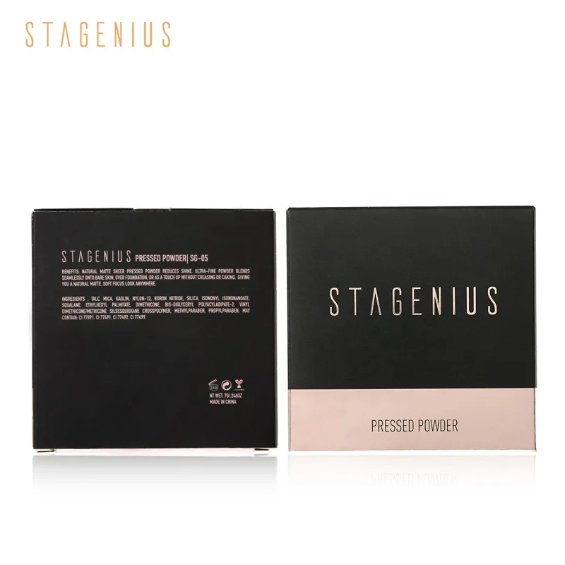 
Stagenius Wholesale Awesome Multicolor Optional Beauty Pressed Powder Makeup Foundation 