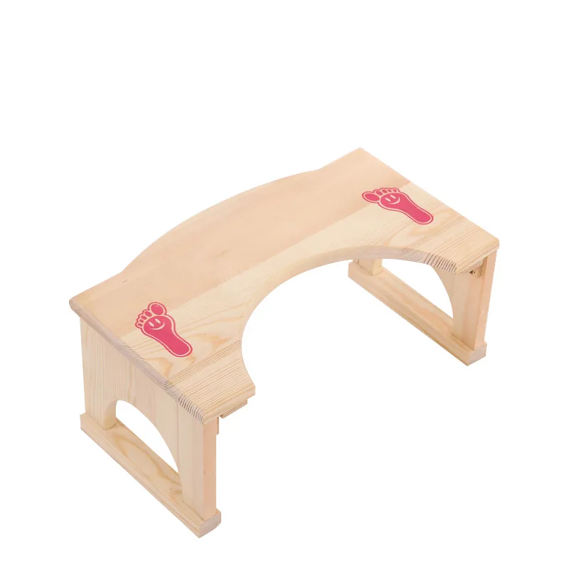 
Factory direct sale custom wholesale footstool toilet toilet stool wooden 