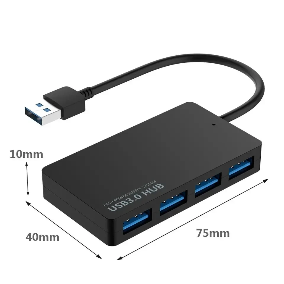 Multifunctional 4 Port USB Hub Docking Station Converter 4 in 1 USB 3.0 Docking Station for Pad Laptop Mobile Hard Drives