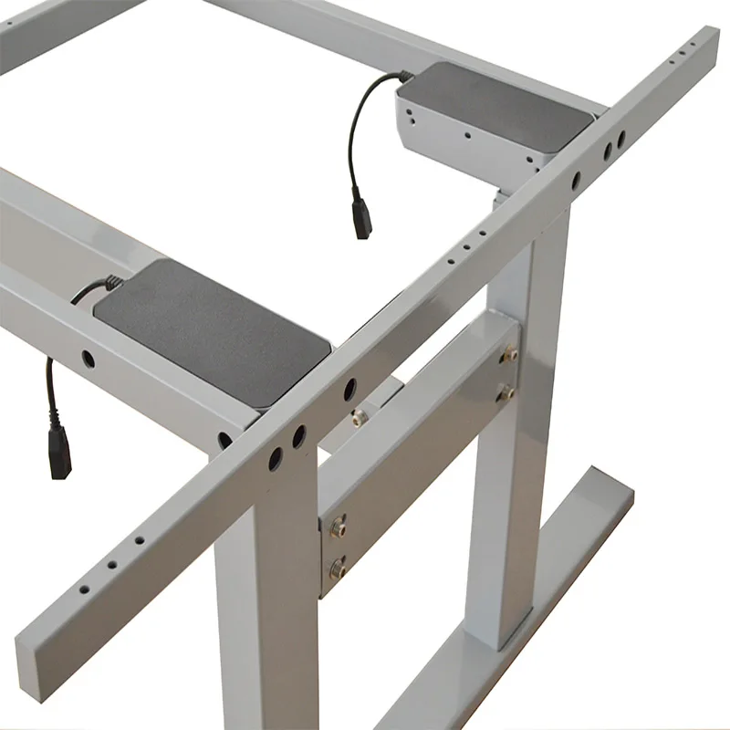 Electric Sit To Stand Office Steady Desks Gaming Metal Living Room Movable Four Motors 4 Legs Computer Adjustable Height Table