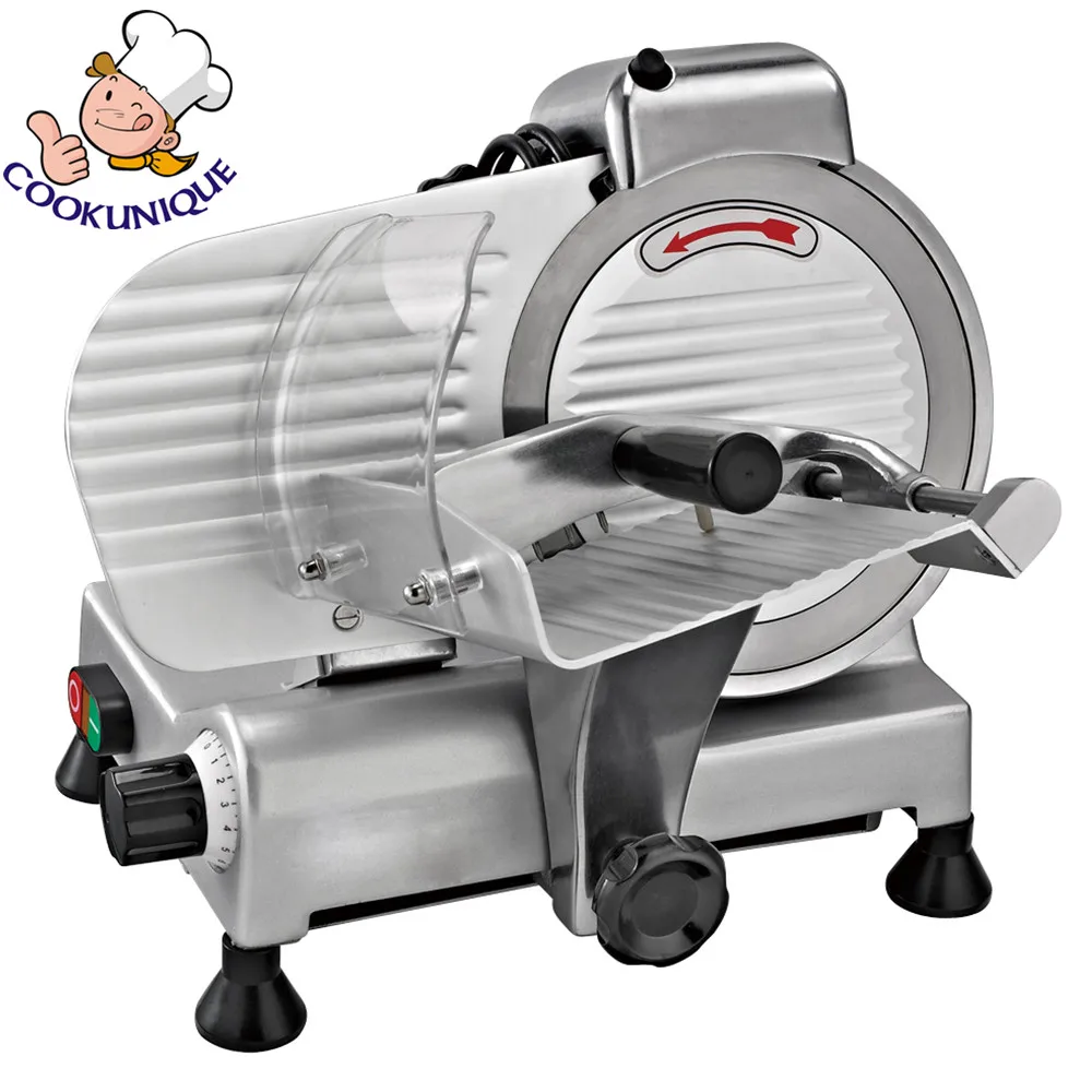 
Heavy Duty Stainless Steel Kitchen Equipment Commercial 250ES-10 Electric Frozen Meat Slicer 