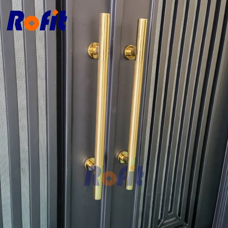 Professional manufacturing doors wrought iron seciroty gates Easy to install wrought iron entrance door awning