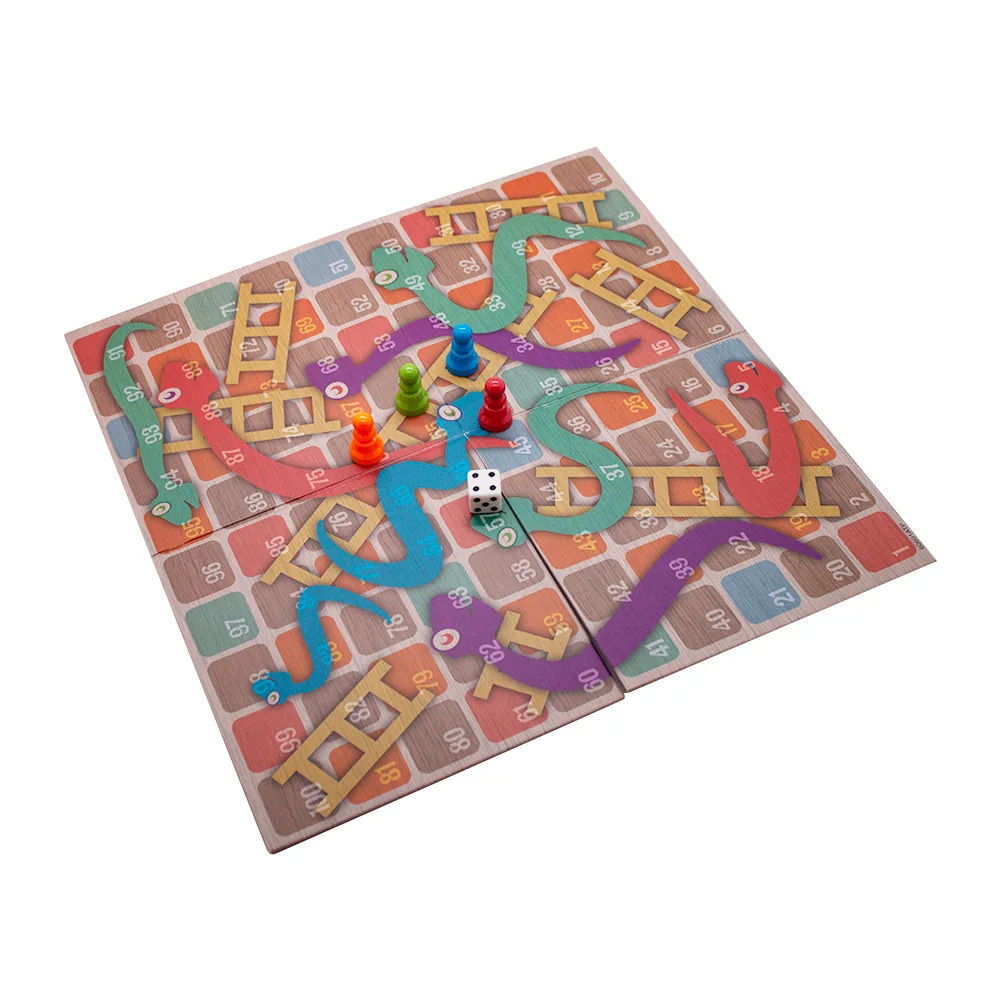 Factory price Professional Custom Portable Board Game Pieces High Quality Ludo Board Games For Adults Family