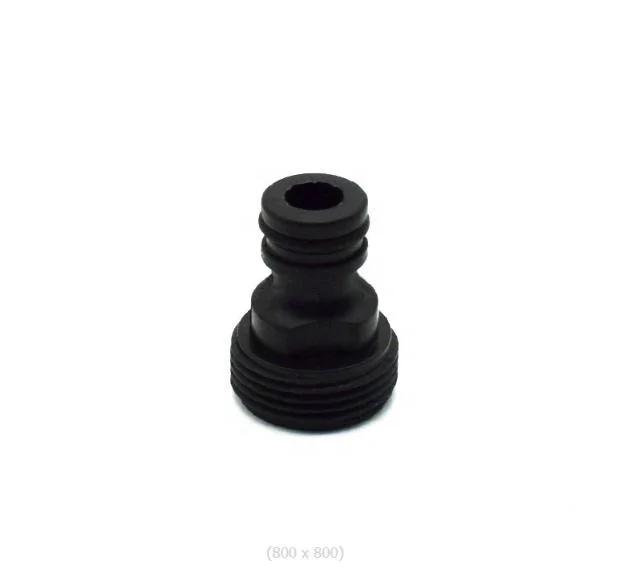 Plastic 3/4 inch Male Thread Nipple Garden Hose Connector