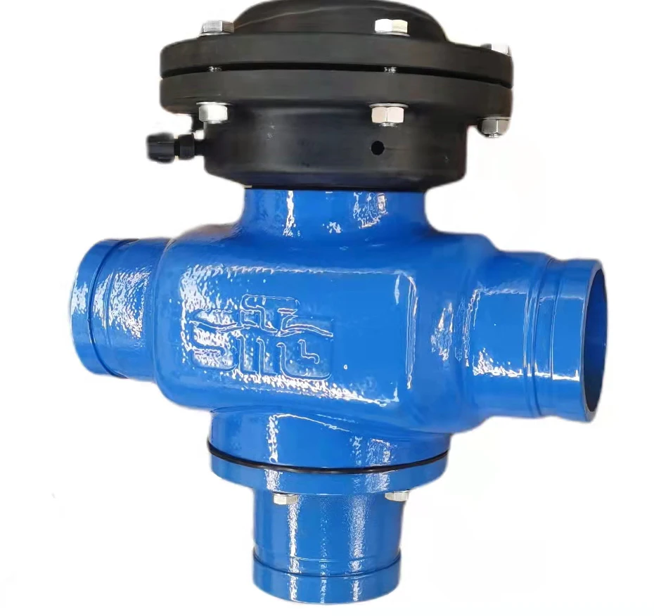 Backwash valve for irrigation water