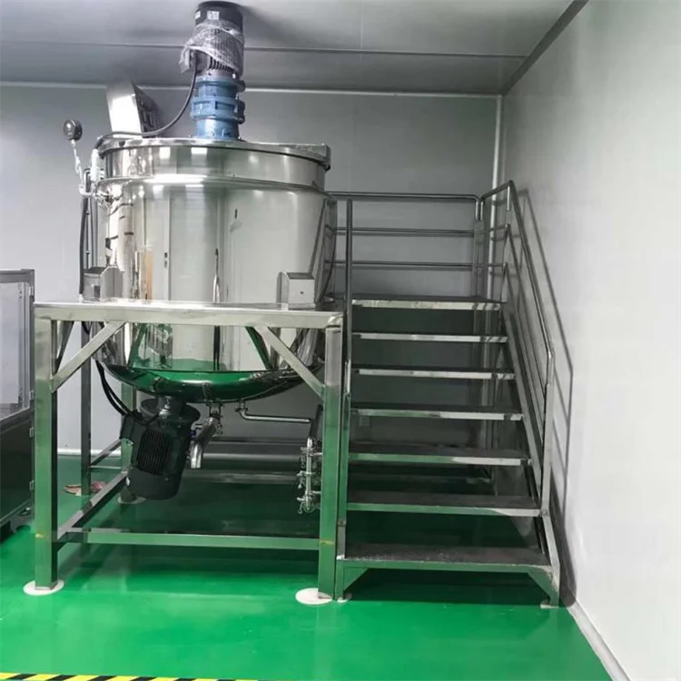 YDX Cosmetic Factory Homogenizer Moisturizer  Concealer Vacuum Emulsifier Mixer Machine