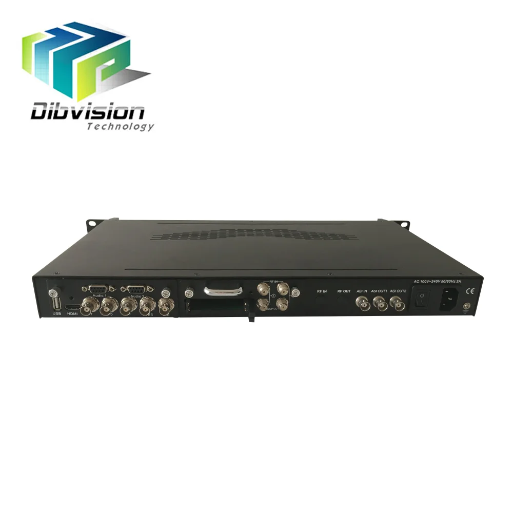 Цифровой hd декодер DIBSYS SDI-приемник с разъемом для карт памяти ASI UDP IP-вход re-mux