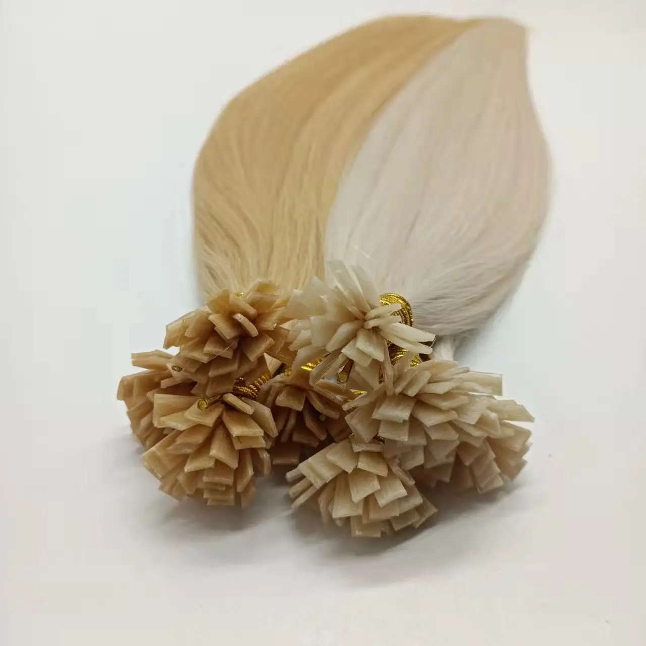 Best Italian keratin glue 100 virgin remy human hair aliexpress ombre color double drawn I tip hair extension wholesale