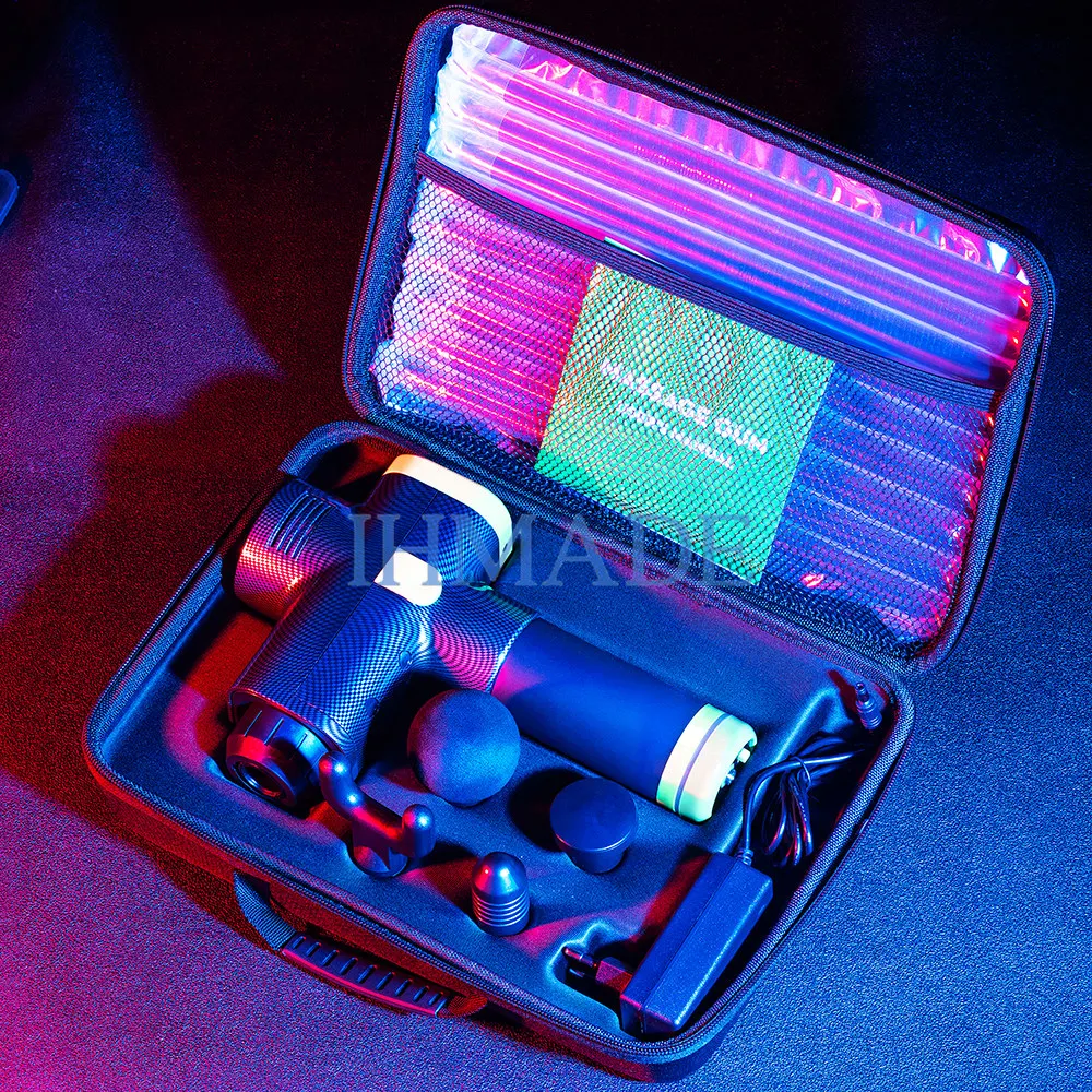 IHMADE 2020 Новый мини Феникс расслабляющий массажер пистолет лучший массажный пистолет Amazon 24V сильная батарея поддержка OEM логотип