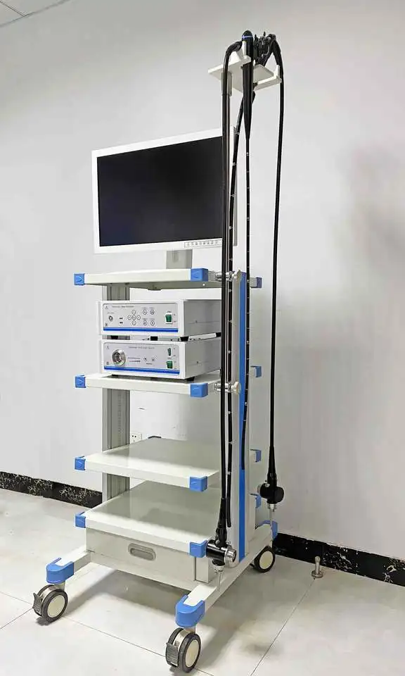 Portable Video Gastroscope Flexible Video Colonoscope for fiber endoscope system