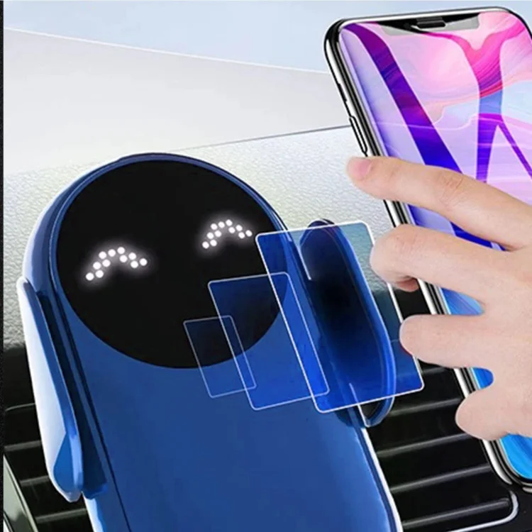 Qi Wireless Car Charger Phone Holder Phone Auto Coil Induction Wireless Car Charger