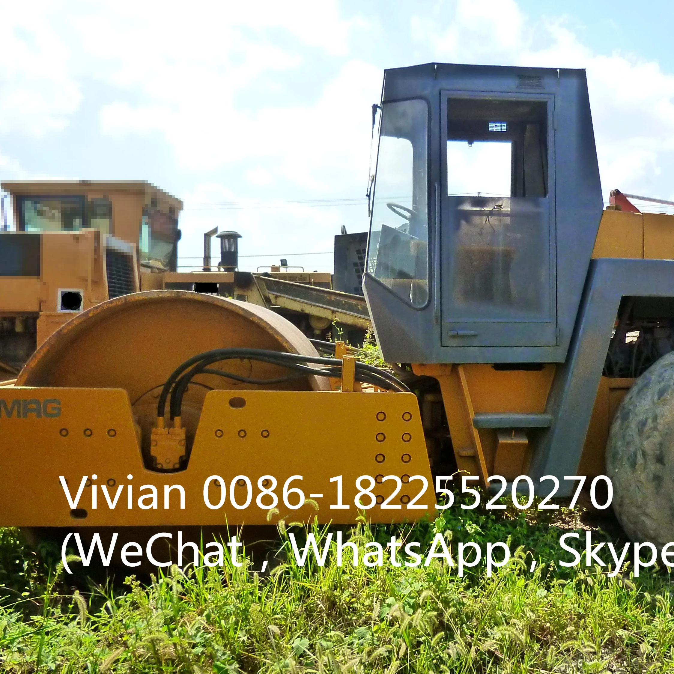 Б/у Bomag BW217-2 дорожный каток с хорошей производительностью для