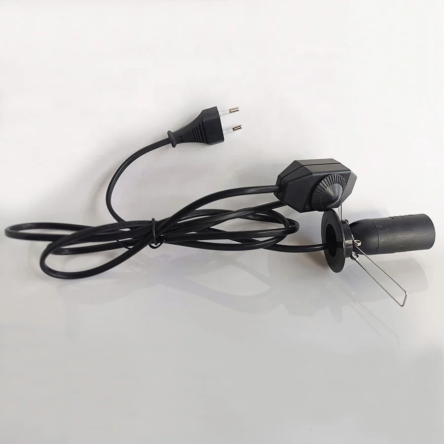 Rock salt lamp wire EU European E14 VDE CE Approval replacement salt lamp dimmer cord