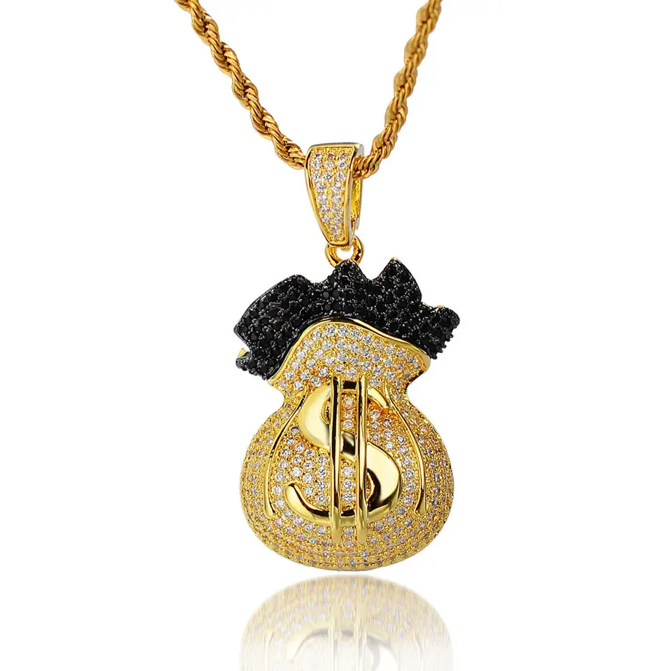 Customize Jewelry Hip Hop Iced Out Zircon Cz In 925 Sterling Silver Iced Out Alien Pendant For Men