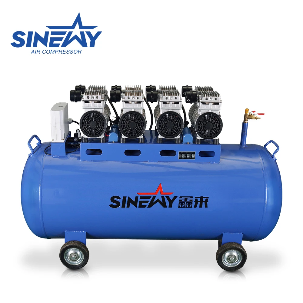 Общий Электрический безмасляный ременной привод 200 литра 3hp воздушный