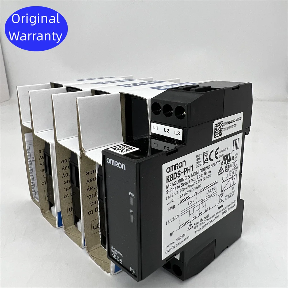 Трехфазный чередования фаз обрыва фазы реле K8DS-PH1 реле контроля