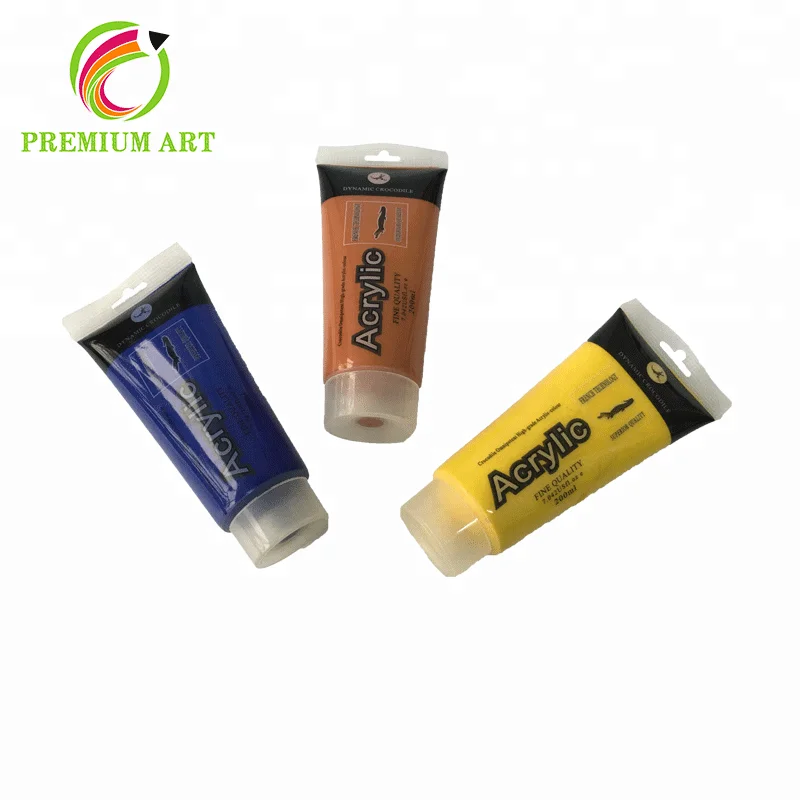 Customized water drop art painting professional acrylic paint set