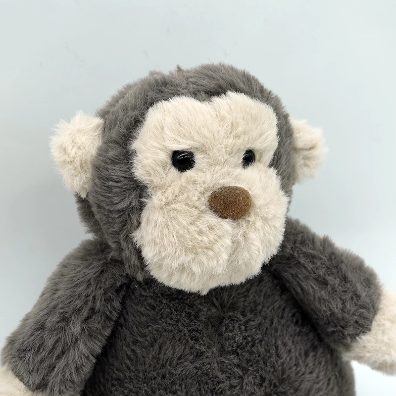 Hot sale cute Fashion Creative cartoon monkey plush toys sitting High Quality animal orangutan doll for kids gifts