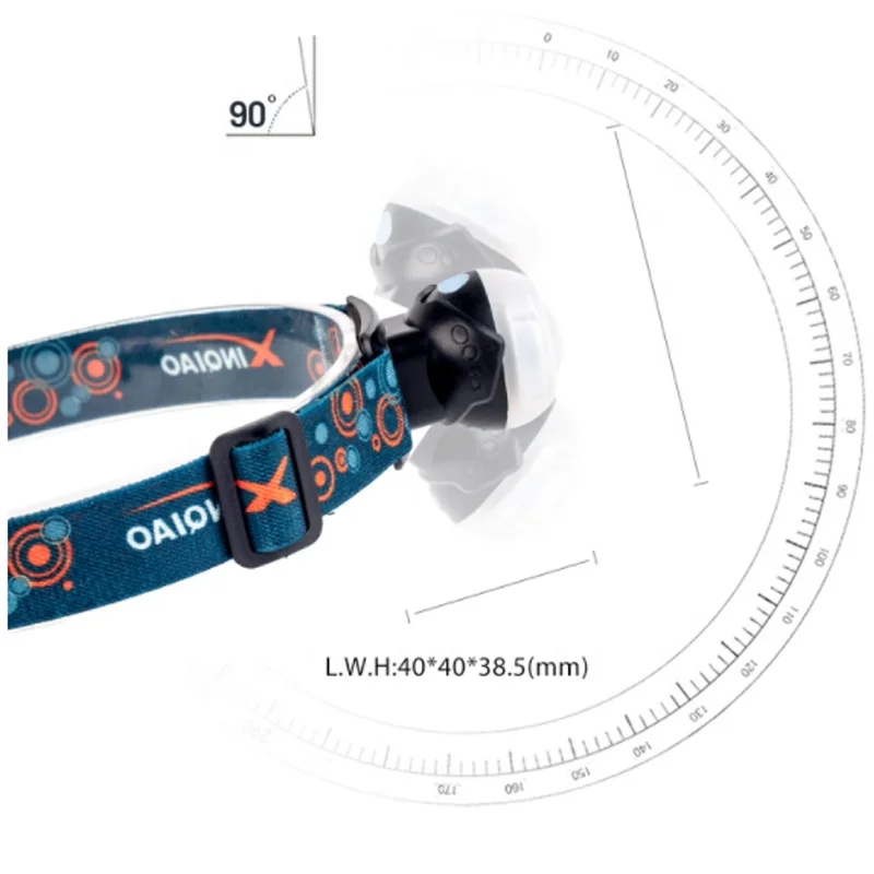 Eye Shape 3W Wide Light Range Magnetic Multifunctional USB Rechargeable Headlight Or Bicycle Light