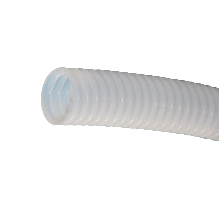 3/16' O.d 8.5mm I.d 4.8mm high flexible chemical resistance ptfe corrugated tubing