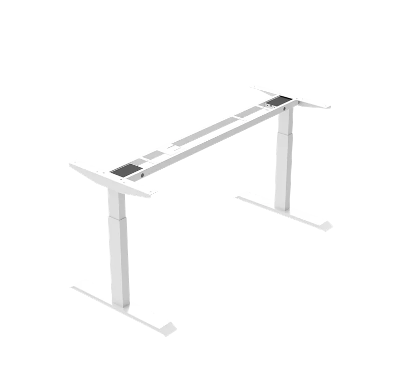 Long Life Electric Lift Desk Height Adjustable Dual Motor Table Office Desks Frame Sit Stand Desk